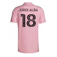 Inter Miami Jordi Alba #18 Domáci futbalový dres 2023-24 Krátky Rukáv